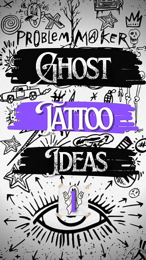 12 Ideias de Tatuagens de Fantasma para Todos os Gostos
