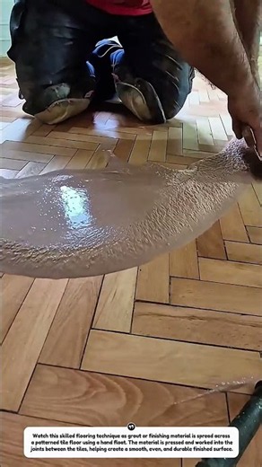 Professional Tile Grouting Technique | Fast & Clean Floor Finishing