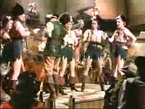 Clip from "Abbott and Costello Meet Captain Kidd" 1952