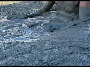 Thick deep mud sinking