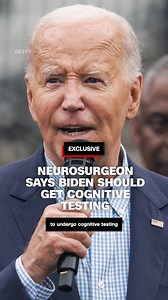 CNN chief medical correspondent and neurosurgeon Dr. Sanjay Gupta says President Joe Biden should undergo cognitive testing following the recent presidential debate and should share his results with voters. Read Dr. Gupta's analysis: https://cnn.it/460uOYc | CNN