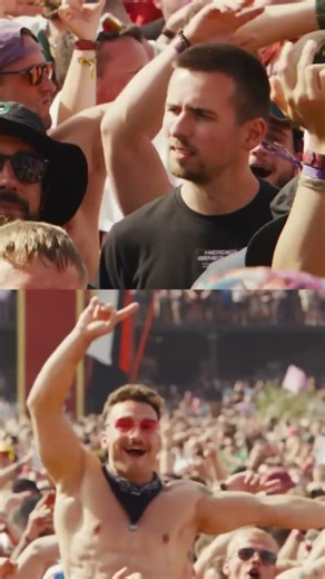 Defqon.1: 70,000 Freaks Unleashed! The Ultimate Crowd Reaction! #shorts