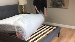 Watch Unboxing a Gel Tech Mattress on Amazon Live