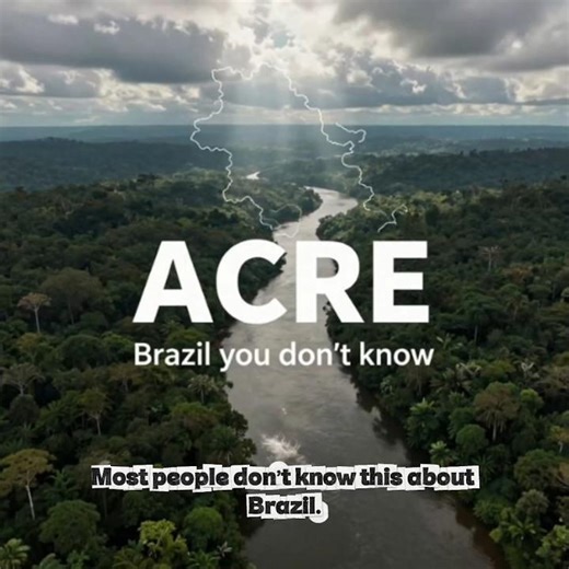 Acre: Brazil’s Amazon Secret 🇧🇷 #Brazil #BrazilFacts #Shorts