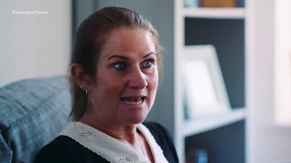 Prince William visibly emotional listening to widow's story about her husband's suicide