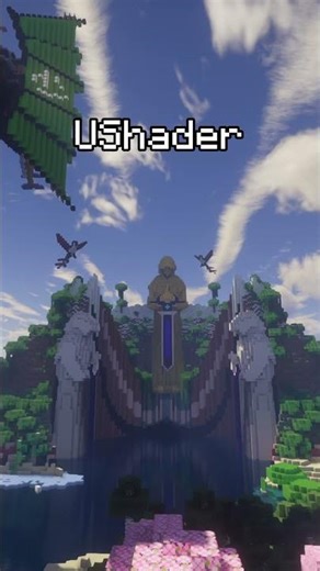 [Part 52] Golden Statue in Minecraft Shaders Compared #minecraft #shaders #realistic