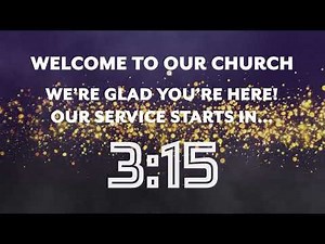 5 Minute Church Countdown with Music