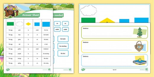 Easter Colourful Semantics