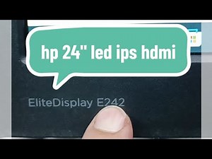 Hp elitedisplay e242 review