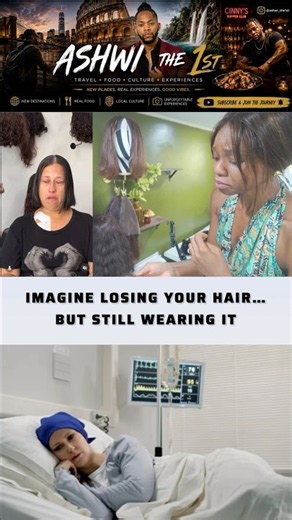 Before Chemo Takes Their Hair… She SAVES It ❤️ #cancer