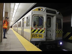 TTC Work Trains At Davisville Station