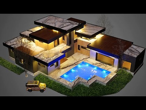 How to Make Amazing House from Concrete