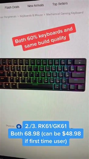 Best Mechanical Keyboards under $70CAD (2020) #pc #pctech #tech #keyboard