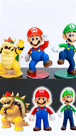 Satisfying Unboxing Super Mario Bros | Review ASMR Mario Compilation ( Mario vs Bowser vs Luigi )