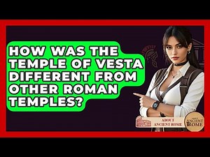 How Was The Temple Of Vesta Different From Other Roman Temples? - All About Rome
