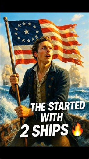 How 2 Ships Created the World’s Strongest Navy (1775 History) #shorts #facts