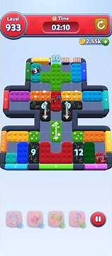 Color Block Jam Level 933 Walkthrough Solution