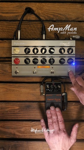 46K views · 354 reactions | Ampman Modern + Boss MT-2 Metal Zone  #pedalboard #guitaramps #guitarist #guitaristsofinstagram #bosspedals | Hughes & Kettner | Facebook