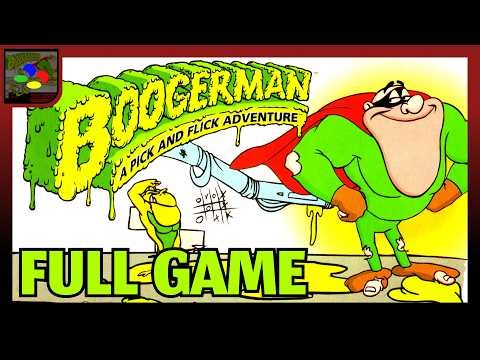 Boogerman A Pick and Flick Adventure [SNES] Full Game Walkthrough | Longplay | No Commentary