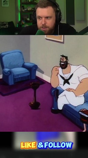 Popeye The Sailor Man - 1954 Fright To The Finish #1 #cartoon #cartooncomedy #cartoonclassic #popeye #oldcartoon #classiccartoon #fyp #foryou #trending #cartoontiktok