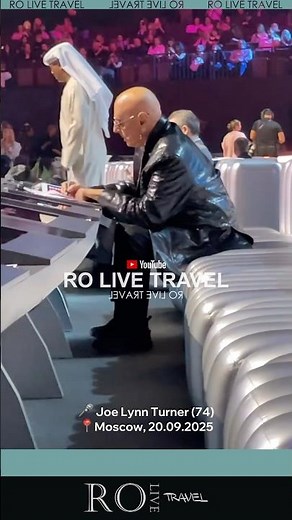 Джо Линн Тернер из группы «Deep Purple» на конкурсе «Интервидение» в Москве [2025] RO LIVE TRAVEL