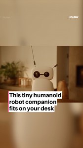 4.2K views | Who needs a desk plant when you can have a desk robot? Meet Reachy Mini: an 11-inch humanoid companion from Pollen Robotics and Hugging Face. It’s expressive, open-source so you can customize it, and you build it yourself. It’s now available for pre-order, with DIY kits starting at $299. | cheddar news | Facebook