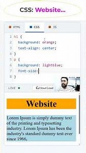 How to Create a Website using HTML CSS #htmltutorial #coding #csstutorial