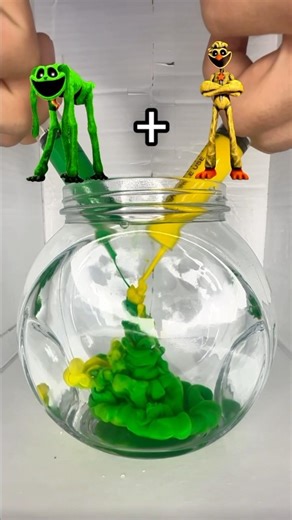 Poppy Playtime Color Mixing #oddlysatisfying #colormixing #ytshorts #zenvyra #poppyplaytime #mixing