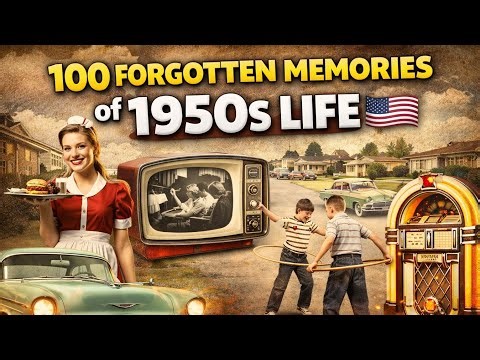 100 Forgotten Memories of 1950s Life That Feel Unreal Today