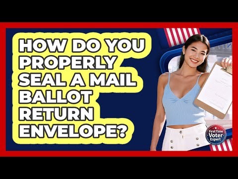 How Do You Properly Seal a Mail Ballot Return Envelope?