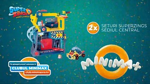 Cine spune că distracția are limite? În Clubul Minimax, aventurile n-au sfârșit! 🎉 Înscrie-te și descoperă un univers plin de surprize, jocuri amuzante și premii care te vor transporta în lumea poveștilor. Două Seturi SuperZings te așteaptă! 🚀🏰 www.club.minimaxro.tv | Minimax