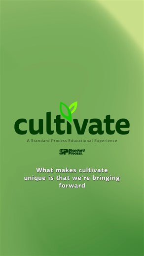 🌱 In 2026, we’re kicking off a brand-new Standard Process educational experience – Cultivate! Alan Barrier, Product Sales Training Manager, and Jason Bosley-Smith, Director of Education, pull back the curtain on what attendees will gain at this new event. Get ready for 2 days of: ✨ Immersive clinical training ✨ CE credits that elevate your practice ✨ Actionable insights across various healthy-aging topics ✨ Resources you can implement immediately in your practice If you’re ready to sharpen your