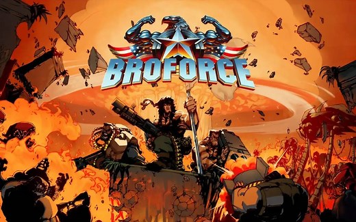 《Broforce》武装原型通关合集！（完结）-3X2r-攻略-哔哩哔哩视频