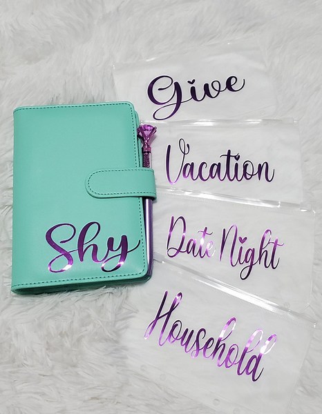 Personalized Budget Binder, Savings Money Planner, Budget Organizer, A6 Binder With Zipper Cash Envelopes, Custom A6 Budget Binder Wallet - Etsy