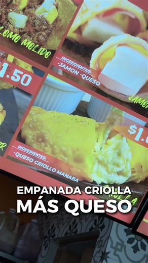 Ahora la empanada criolla pero MÁS QUESOOO 🧀🧀#empanadas #guayaquil #ecuador