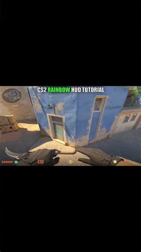 rainbowhud tutorial | join my dc #csgo #cs2 #counterstrike #csgomoments #rainbow