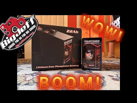 Are They Worth It?!? | Big Jeff Audio LiFePO4 *Car Audio* Batteries HONEST REVIEW