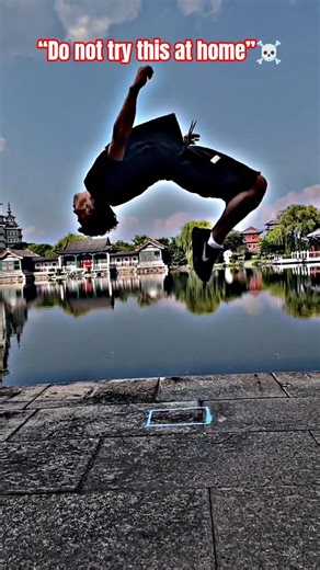 No Fear. Just One Jump | 🥶☠️ #stunt #flip #parkour #freerunning #adrenaline#jillirvai001