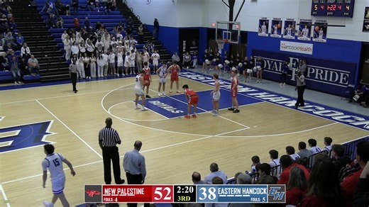 Boys Basketball - Eastern Hancock vs New Palestine - 12/5/25 | EH Sports Network