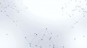 Abstract rendering of chaotic plexus structure lines and polygonal spheres Connection. Futuristic shape. Network Technology concept. Modern motion graphic Seamless Loop Background. | Premium Stock Video Footage