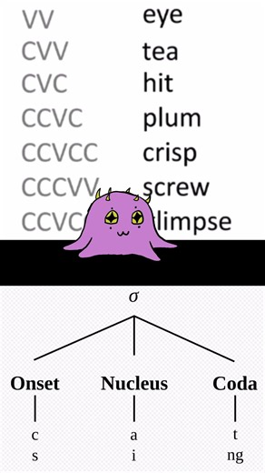 Syllables! #conlang #linguistics
