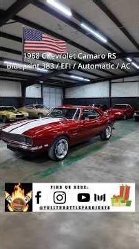 1968 Chevy Camaro RS blueprint 383 ￼￼