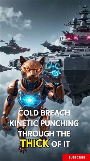 RoboCat vs Alien Warship – Epic Space Battle!