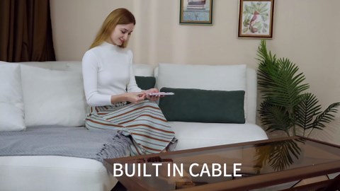 TNTOR Ultra Slim Power Bank, USB-C Portable Charger with Built in Cable, Credit Card Size for Pocket Wallet Pink Card Phone Charger Compatible with iPhone 15 16 17Series, Samsung and Android Phones