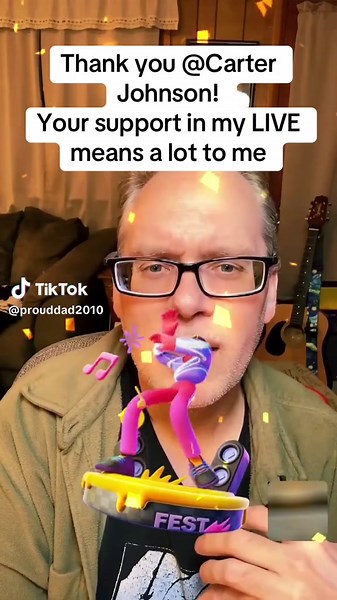 Carter Johnson, thank you for the incredible support in my LIVE! I will keep creating better LIVE content!@Carter Johnson #livegift #festcheers #galaxy #festcrown