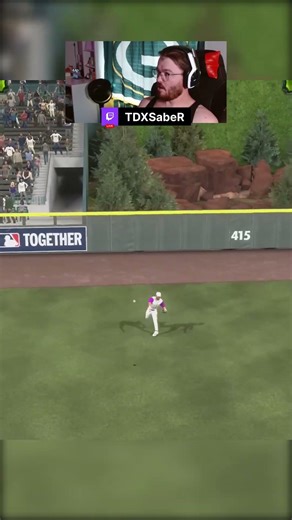 Fielding in #mlbtheshow26 is in a bad spot… #mlb26 #baseball #wbc #clips #shorts