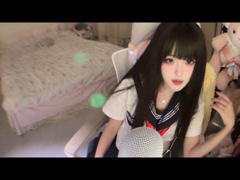 Cosplay ASMR | Long Nails Tapping & Whispering Accent