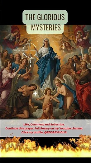 The Complete Glorious Mysteries on my Youtube Channel ‪@Rosaryhour‬