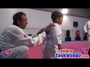 Wonderful Taekwondo class for children with 5 to 11 years old