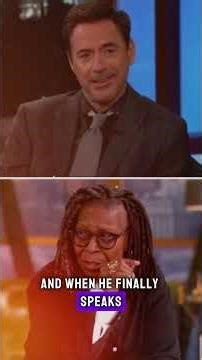 Robert Downey Jr. Said This—Everyone Paused